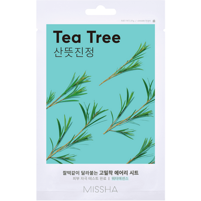 Missha Tea Tree face mask Korea skincare