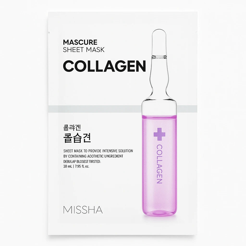 Missha mascure collagen sheet mask