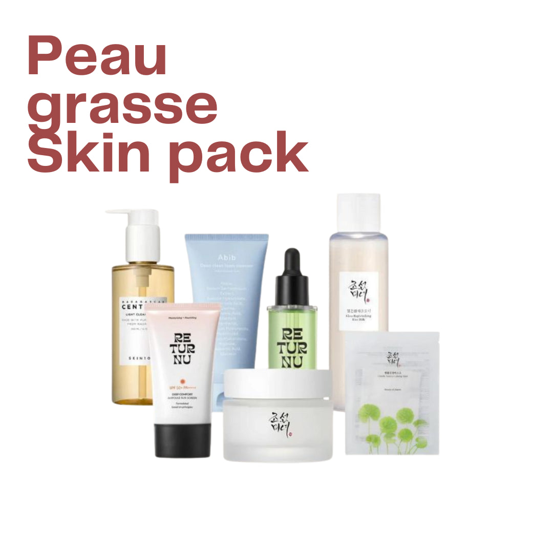 routine k-beauty peau grasse