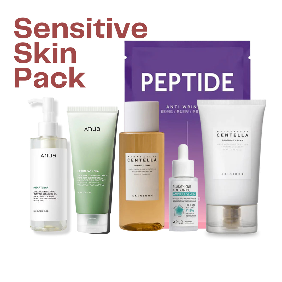 kit skincare peau sensible