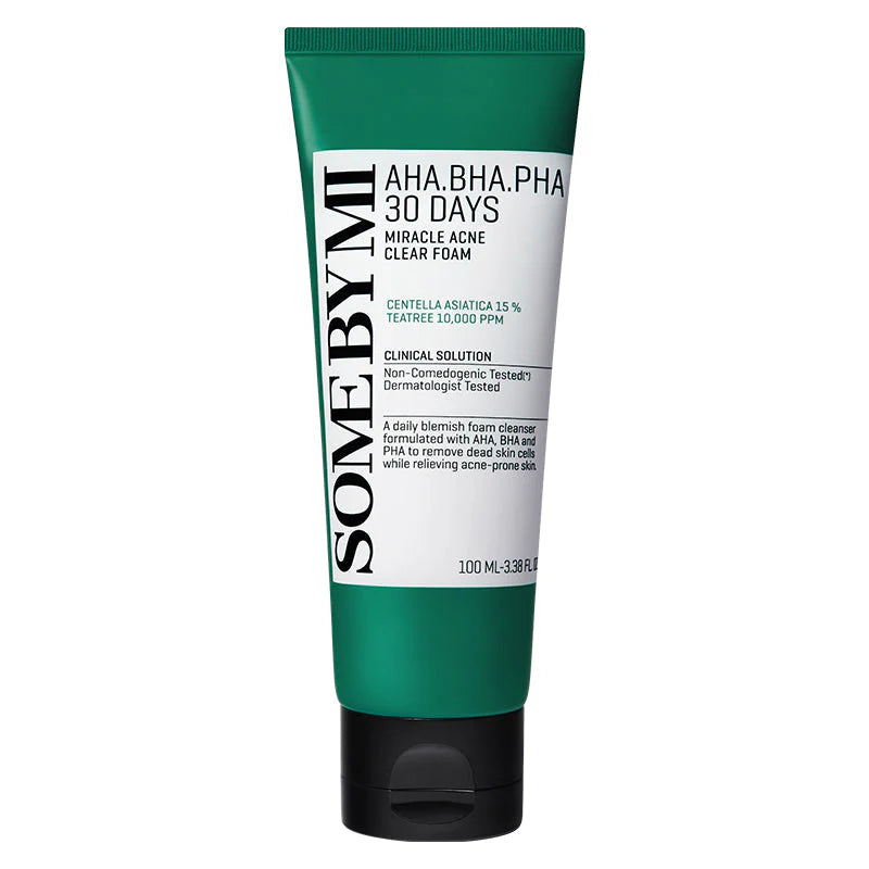Some By MI AHA,BHA,PHA 30 Days Miracle Acne Clear Foam