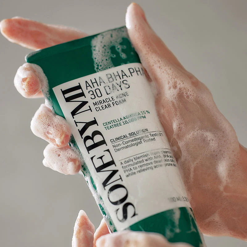 Some By MI AHA,BHA,PHA 30 Days Miracle Acne Clear Foam